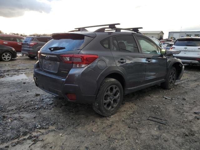 JF2GTHSC5MH347859 - 2021 SUBARU CROSSTREK SPORT GRAY photo 3