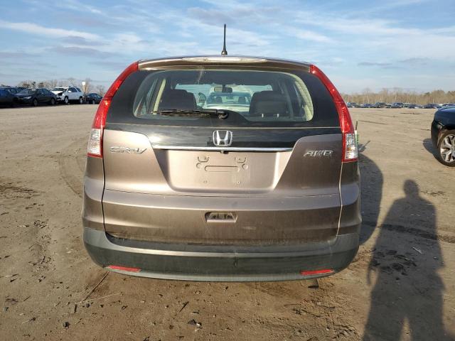 2HKRM4H36EH640161 - 2014 HONDA CR-V LX TAN photo 6