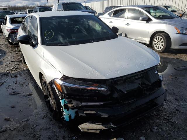 2HGFE2F51NH500196 - 2022 HONDA CIVIC SPORT 白色 照片 4