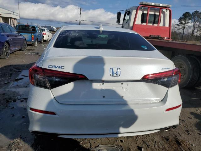 2HGFE2F51NH500196 - 2022 HONDA CIVIC SPORT 白色 照片 6