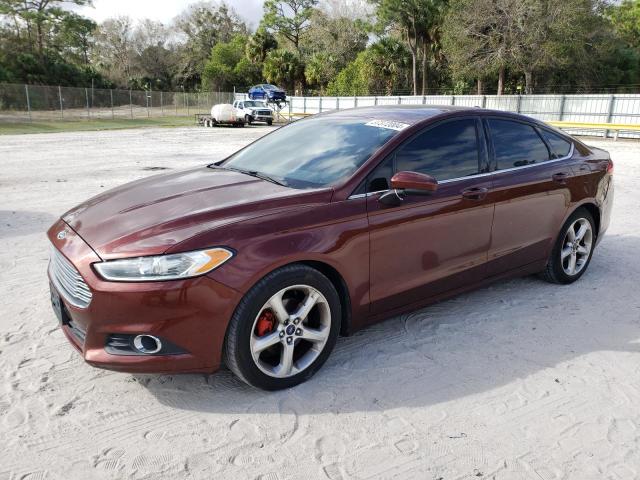 3FA6P0G75GR382759 - 2016 FORD FUSION S RED photo 1