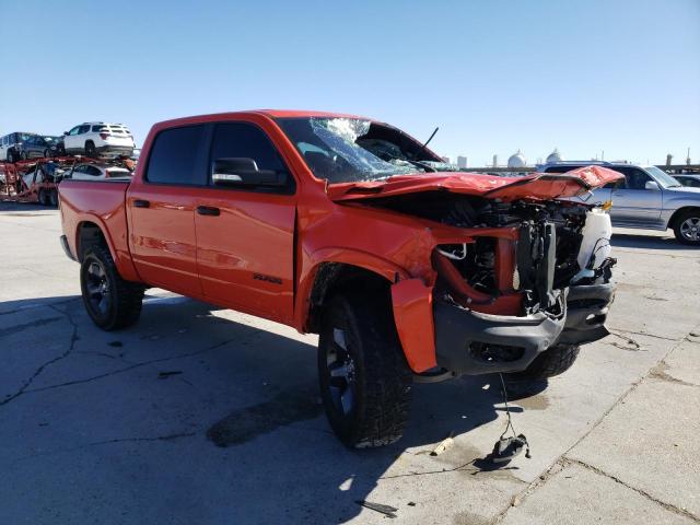 1C6SRFFT2MN762569 - 2021 RAM 1500 BIG HORN/LONE STAR ORANGE photo 4