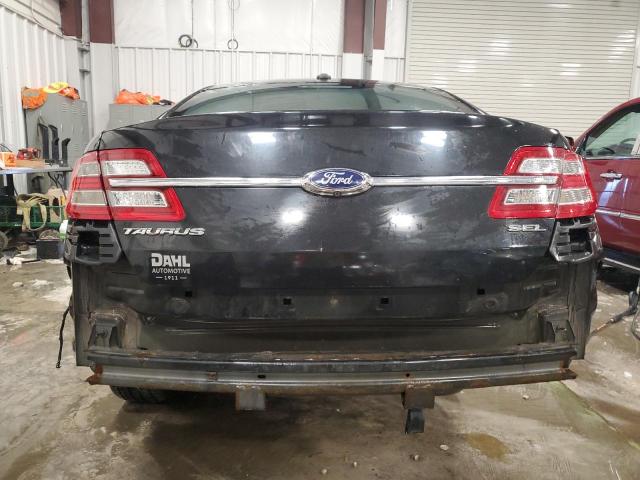 1FAHP2E82DG187334 - 2013 FORD TAURUS SEL BLACK photo 6