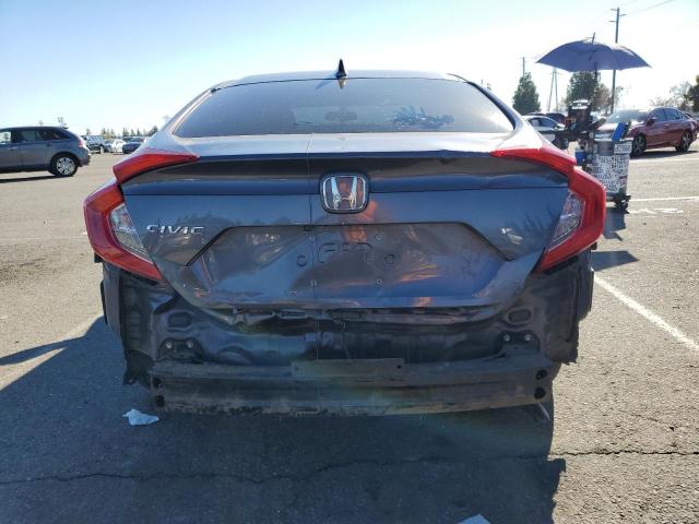 2HGFC2F79JH502859 - 2018 HONDA CIVIC EX GRAY photo 6