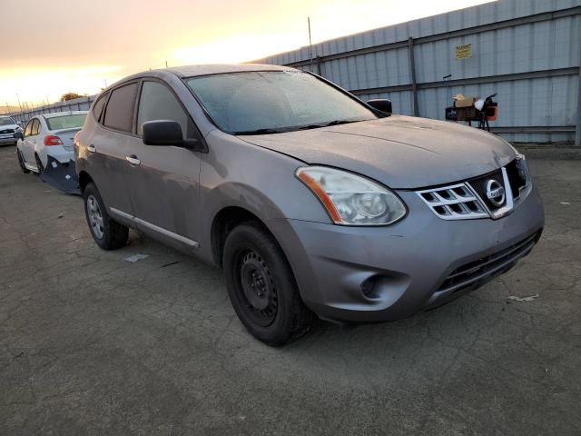 JN8AS5MT4DW019352 - 2013 NISSAN ROGUE S GRAY photo 4