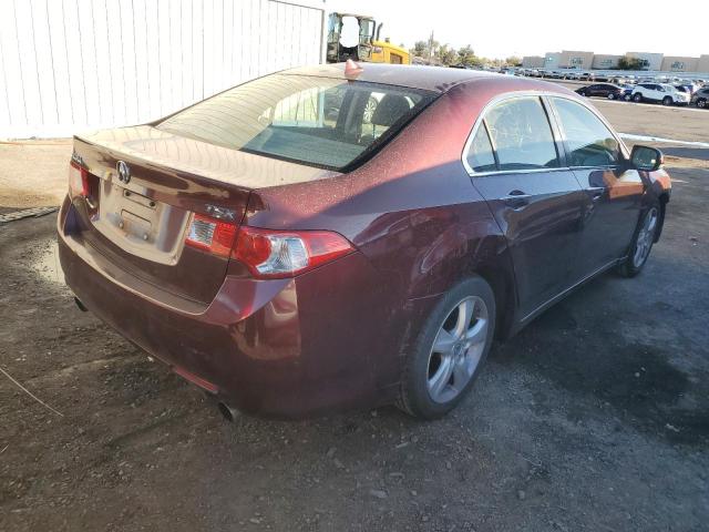 JH4CU25619C022738 - 2009 ACURA TSX BURGUNDY photo 3