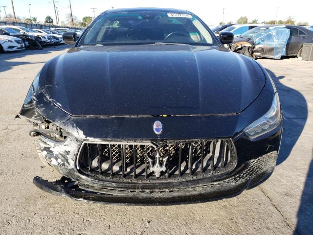 ZAM57XSA5F1135375 - 2015 MASERATI GHIBLI BLACK photo 5