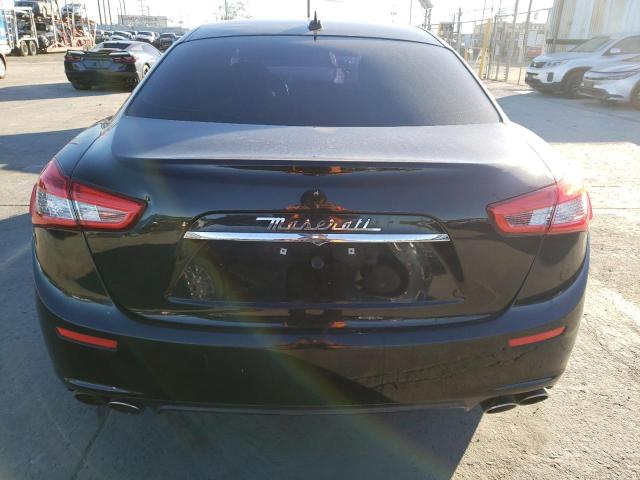 ZAM57XSA5F1135375 - 2015 MASERATI GHIBLI BLACK photo 6