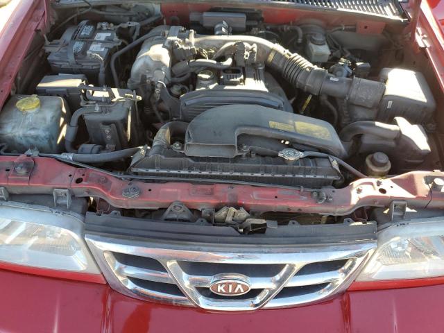 KNDJB7238W5562450 - 1998 KIA SPORTAGE RED photo 11