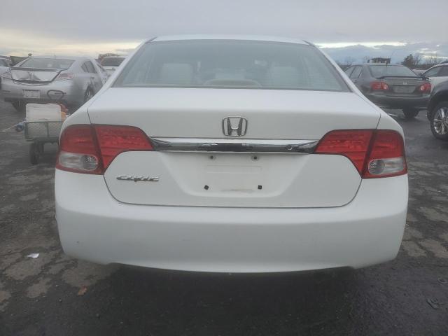 2HGFA1F50AH572538 - 2010 HONDA CIVIC LX WHITE photo 6