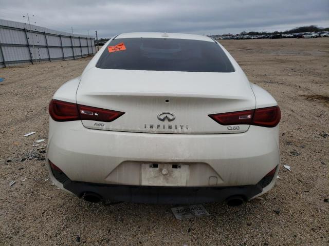 JN1EV7EL4JM391444 - 2018 INFINITI Q60 LUXE 300 WHITE photo 6