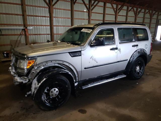 1D8GU28K18W237871 - 2008 DODGE NITRO SXT SILVER photo 1