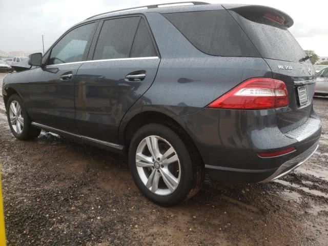 4JGDA5JB2EA401641 - 2014 MERCEDES-BENZ ML 350 CHARCOAL photo 2