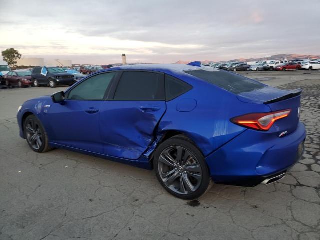 19UUB5F56NA001586 - 2022 ACURA TLX TECH A ლურჯი ფოტო 2