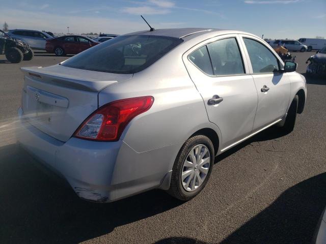 3N1CN7AP7GL905676 - 2016 NISSAN VERSA S SILVER photo 3