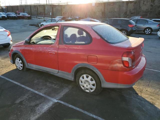 JTDAT1230Y5008767 - 2000 TOYOTA ECHO RED photo 2