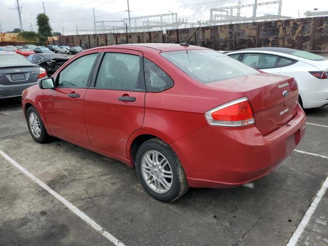 1FAHP35N49W107606 - 2009 FORD FOCUS SE RED photo 2