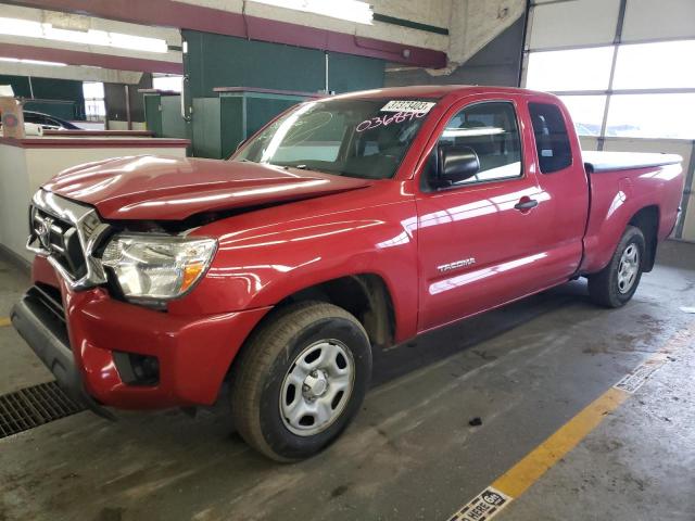 5TFTX4CN5EX036840 - 2014 TOYOTA TACOMA ACCESS CAB RED photo 1