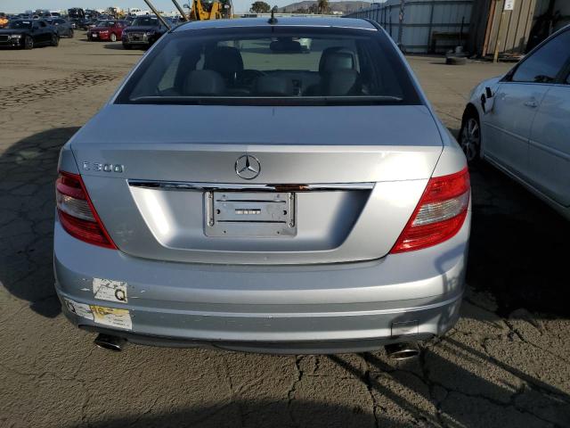 WDDGF5EB0AR118931 - 2010 MERCEDES-BENZ C 300 SILVER photo 6