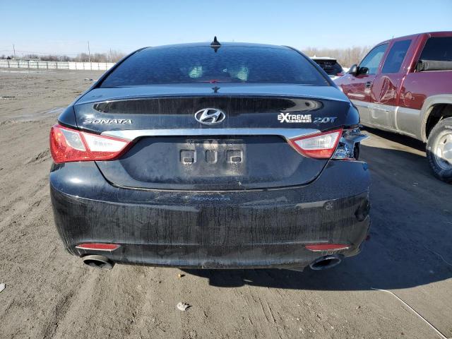 5NPEC4AB2CH477427 - 2012 HYUNDAI SONATA SE BLACK photo 6