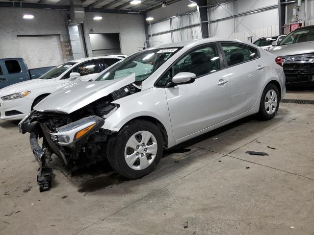 3KPFK4A76HE068460 - 2017 KIA FORTE LX SILVER photo 1