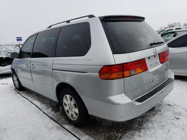 5FNRL18603B122487 - 2003 HONDA ODYSSEY EX SILVER photo 2