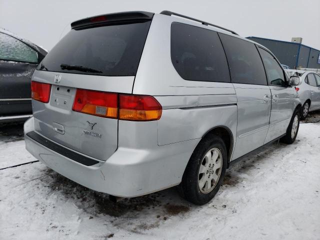 5FNRL18603B122487 - 2003 HONDA ODYSSEY EX SILVER photo 3