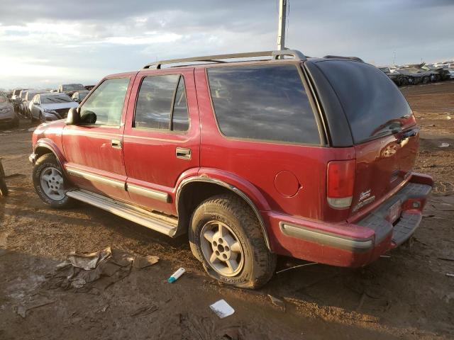 1GNDT13W0W2182978 - 1998 CHEVROLET BLAZER BURGUNDY photo 2