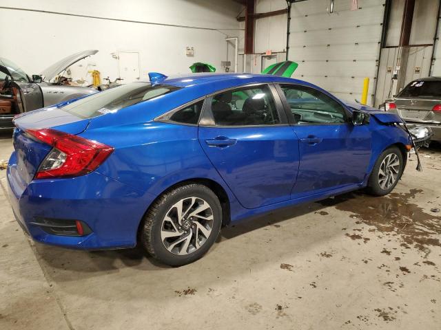 2HGFC2F7XJH557112 - 2018 HONDA CIVIC EX BLUE photo 3