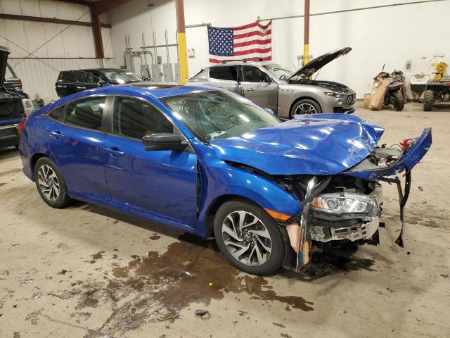 2HGFC2F7XJH557112 - 2018 HONDA CIVIC EX BLUE photo 4