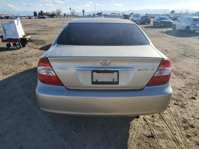 4T1BE32K84U896214 - 2004 TOYOTA CAMRY LE TAN photo 6