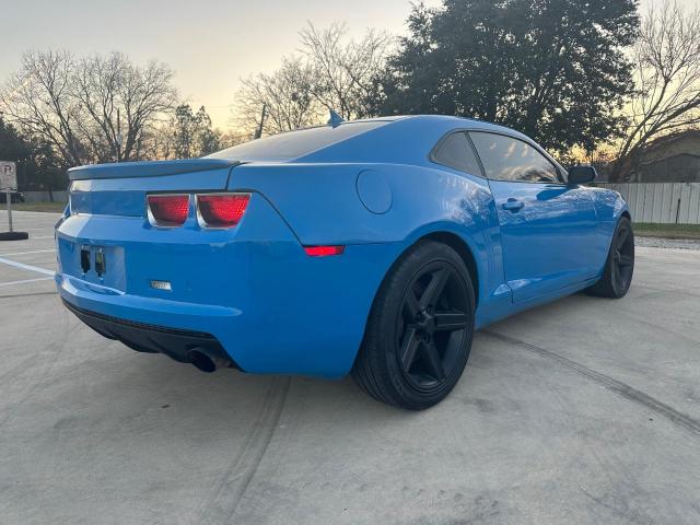 2G1FK1EJ5C9209927 - 2012 CHEVROLET CAMARO 2SS BLUE photo 4