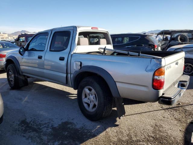 5TEGN92N43Z205614 - 2003 TOYOTA TACOMA DOUBLE CAB PRERUNNER SILVER photo 2