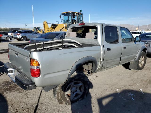 5TEGN92N43Z205614 - 2003 TOYOTA TACOMA DOUBLE CAB PRERUNNER SILVER photo 3