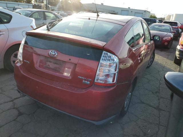 JTDKB20U873247339 - 2007 TOYOTA PRIUS RED photo 3