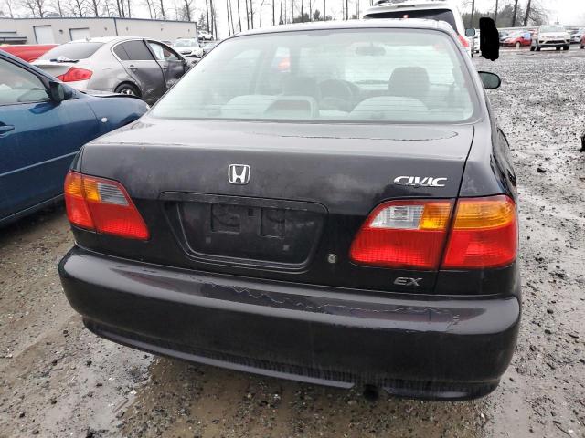 JHMEJ8648YS001956 - 2000 HONDA CIVIC EX BLACK photo 6