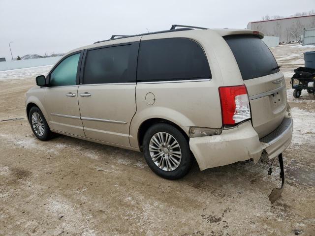 2C4RC1CG5DR737350 - 2013 CHRYSLER TOWN & COU TOURING L GOLD photo 2