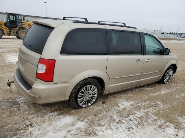 2C4RC1CG5DR737350 - 2013 CHRYSLER TOWN & COU TOURING L GOLD photo 3