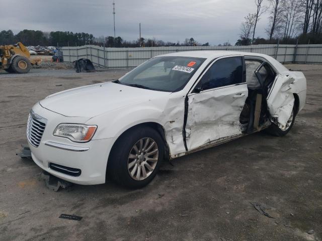 2C3CCAAG0DH576201 - 2013 CHRYSLER 300 WHITE photo 1