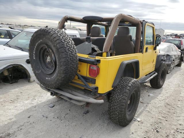 1J4FA44S66P745002 - 2006 JEEP WRANGLER / YELLOW photo 3