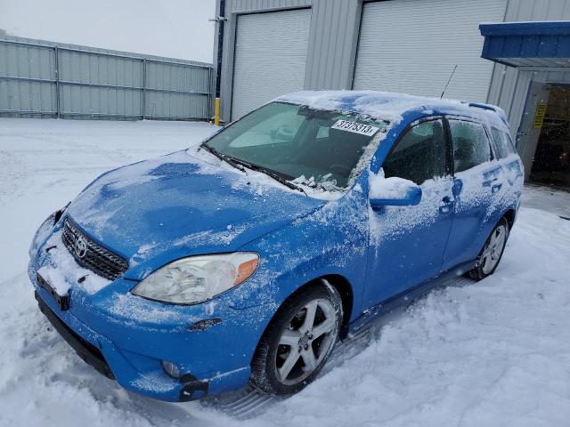 2T1KR32E27C645225 - 2007 TOYOTA COROLLA MA XR BLUE photo 1