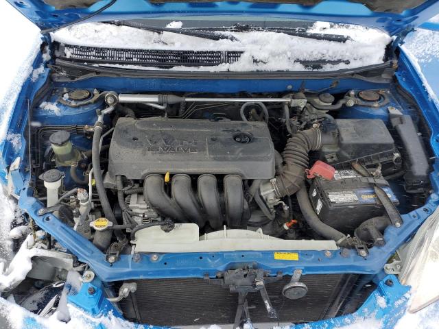 2T1KR32E27C645225 - 2007 TOYOTA COROLLA MA XR BLUE photo 11