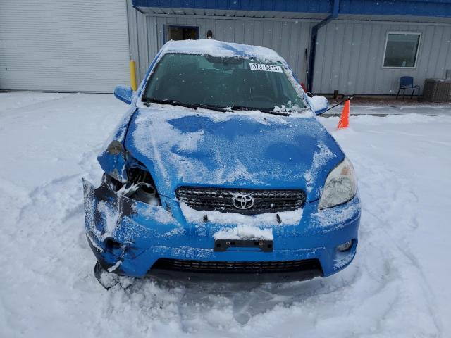 2T1KR32E27C645225 - 2007 TOYOTA COROLLA MA XR BLUE photo 5