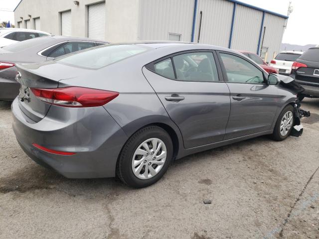 5NPD74LF4JH341314 - 2018 HYUNDAI ELANTRA SE GRAY photo 3