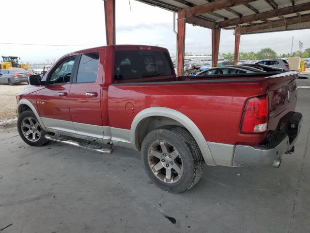 1D3HV18T29S734219 - 2009 DODGE RAM 1500 BURGUNDY photo 2