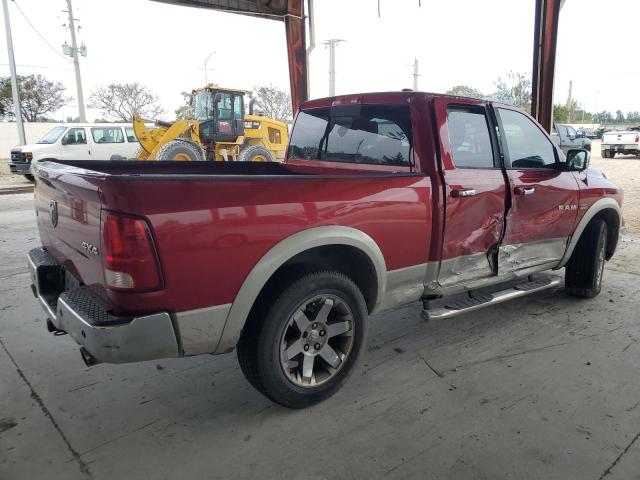 1D3HV18T29S734219 - 2009 DODGE RAM 1500 BURGUNDY photo 3