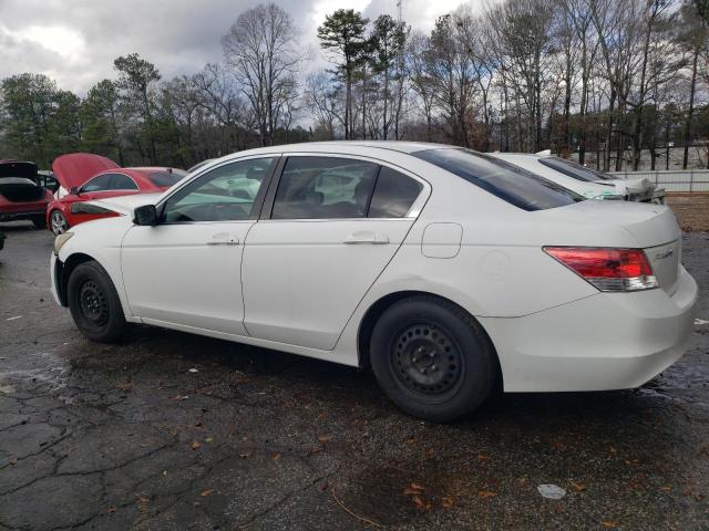 1HGCP26379A059688 - 2009 HONDA ACCORD LX WHITE photo 2