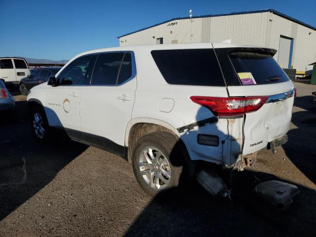 1GNERFKWXLJ204567 - 2020 CHEVROLET TRAVERSE LS WHITE photo 2