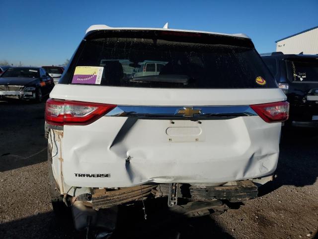 1GNERFKWXLJ204567 - 2020 CHEVROLET TRAVERSE LS WHITE photo 6