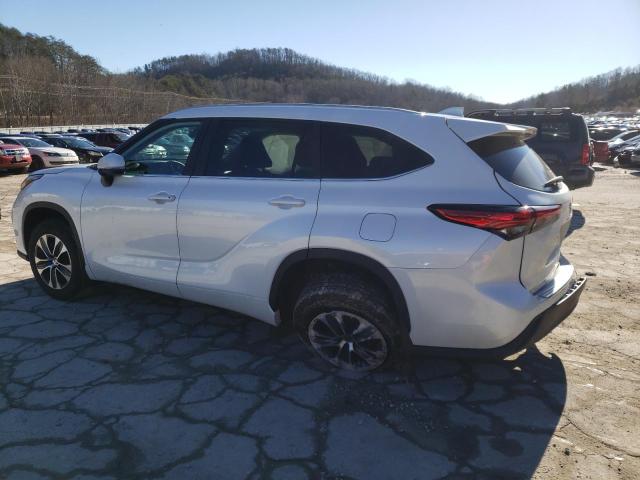 5TDKARAH6PS022848 - 2023 TOYOTA HIGHLANDER HYBRID XLE WHITE photo 2